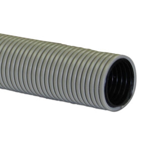 Plastiflex G-VAC Crushproof Double Wall Grey Air Hose - 50 ft x 1 1/2 inch - HF210, Plastiflex G-VAC HF210 Double Wall Grey Crush-Resistant Air Hose (50 ft. x 1.5 in.), Plastiflex G-VAC HF210 Double Wall Crushproof Air Suction Hose, 50 ft x 1.5 inch, Grey
