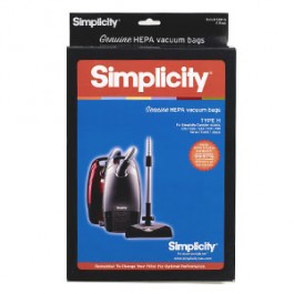 Simplicity Type H HEPA Filtration Bags SHH-6