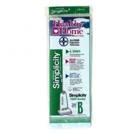 Simplicity S7-3 Riccar Compatible Paper Vacuum Bags, Type B