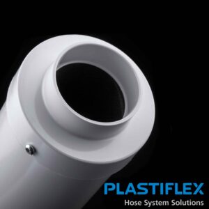 BI275 Central Vacuum Muffler Silent White