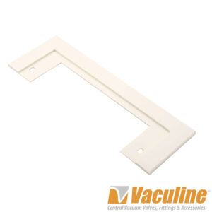 BI806 Vaculine Almond Central Vacuum Cansweep Trim Plate