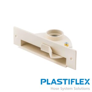 BI705 VACPAN Almond Flush Mount Central Vacuum Sweep Inlet