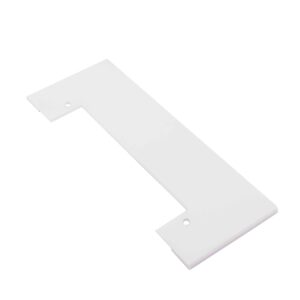 BI701 Central Vacpan White Trim Plate for Central Vacuum Systems