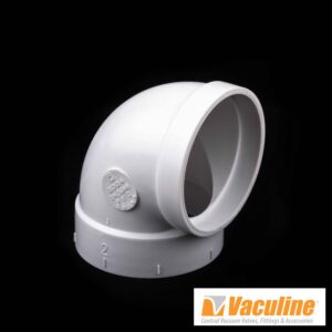 BI214 Vaculine Central Vacuum 90-Degree Short ELL Connector