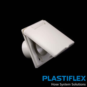 Central BI076 Almond Bisque Central Vacuum Valve with Full Door