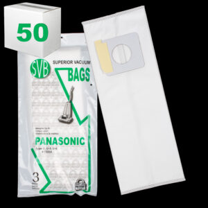 Panasonic BA70232CS-50 Upright Dustlock Vacuum Collection Bags, Type U/U3/U6