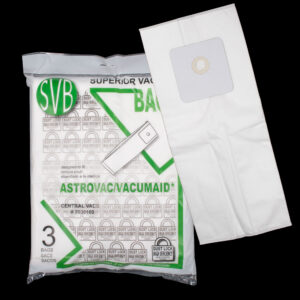 Vacumaid Astrovac Blue 2-Ply Central Vacuum Bags 12 Gallon BA7030100 (3-Pack)