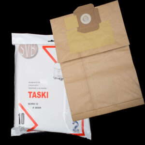 Taski Bora 12 Canister Vacuum Paper Bags BA38504 - 10 Pack