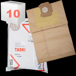 Taski BA38504CS-10 Bora 12 Canister Vacuum Dust Bags