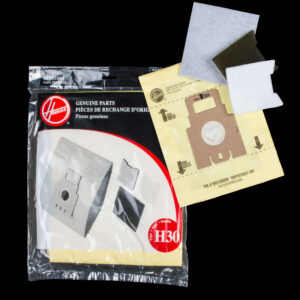 Hoover XH40101001 Style H30 Canister Vacuum Bags with Filter