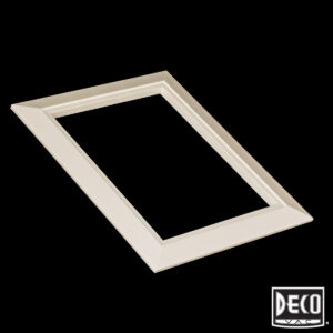 DECO BI041AL Almond Central Vacuum Wall Valve Trim Plate
