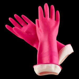 Casabella CS46050 Water Stop Premium Pink Household Gloves