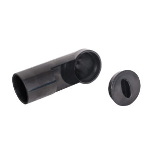 BI228 Central Vacpan Black Central Vacuum Elbow with Cap