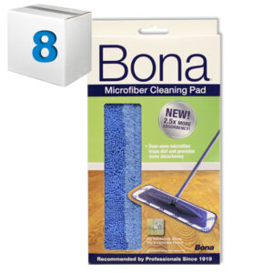 Bona Professional Series Microplus Mop Pad SJ306-CS8, 4" x 15"