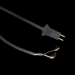 C500 Black 2-Pin Pigtail Cable for Powerbrush to Swivel Connection, 48-Inch