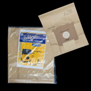 Ghibli Johnny Vac JV5 AS5 Canister OEM Paper Bags BA10440 (252) - 5 Pack