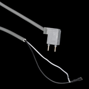 KN125 Kenmore / Panasonic Hayden OEM Grey 2-Pin Power Nozzle Cord, 8-Inch