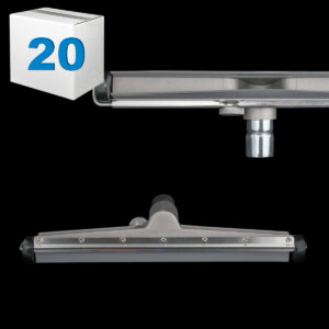 Dial-The-Job TG155CS-20 Dual-Sided Non-Marking Squeegee Cleaner with Wheels, 1.5-inch, TG155CS-20 Dial-The-Job Squeegee Tool 1 1/2" with Wheels & Non-Marking Blades, TG155CS-20 Dial-The-Job Squeegee Tool, 1.5-inch, Front/Back with Wheels & Non-Marking Squeegee