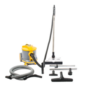 Ghibli AS6 Canister-Style Cleaning Device with SEBO ET-1 Power Brush Head (VACAS6-SEB)