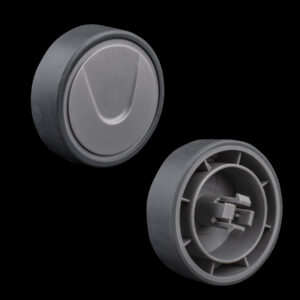 Kenmore KN122 Panasonic Rear Wheel for Power Nozzles - 0.75 x 2.25 inch
