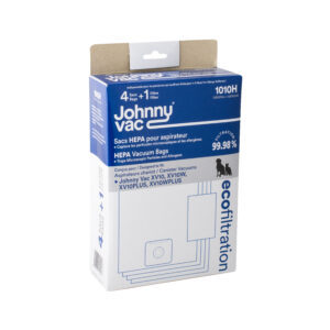 Johnny Vac XV 10 Plus Canister HEPA Bags with Filter BA1010H (4-Pack)