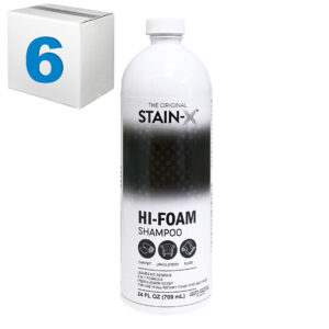 SJ3035-CS6 Stain-X Hi-Foam Carpet Shampoo, 24 Ounce, SJ3035-CS6 Stain-X Hi-Foam Carpet Shampoo, 24 fl oz