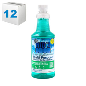 SJ455-CS12 Unbelievable Rid Z Odor Deodorizer, Spiced Green Tea Scent, 32 fl oz