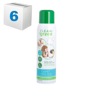 Clean + Green Carpet Upholstery Pet Odor & Stain Remover 6-Pack SJ2010CS-6